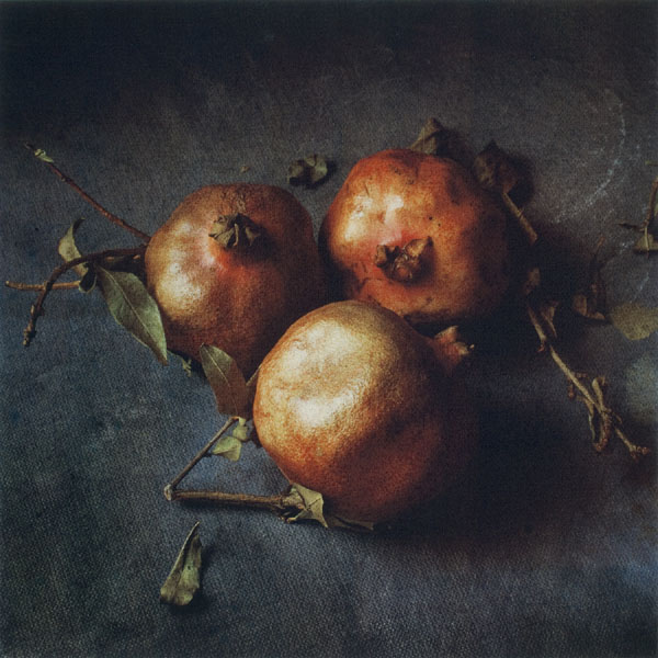 Three Pomegranites, by Cy DeCosse.