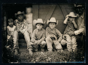 Robb Kendrick, Tintype Cowboy, Rides Again - The New York Times