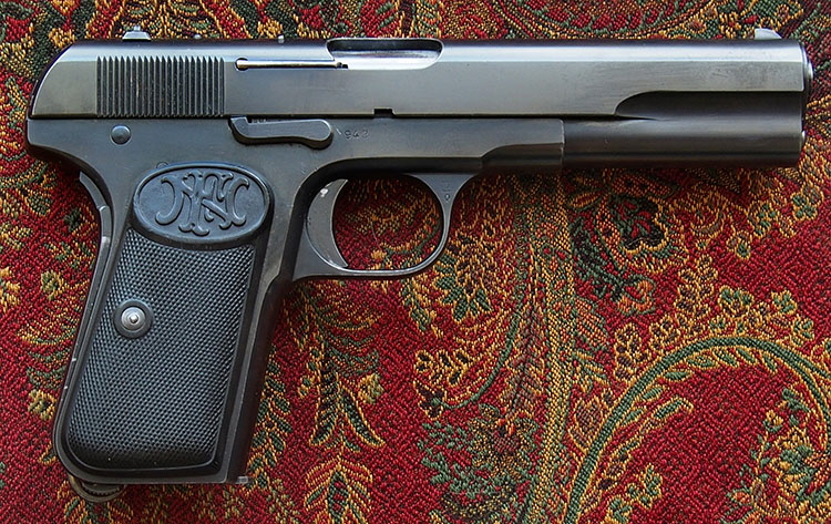 Model 1903 FN Browning Pistol, Serial Number 942