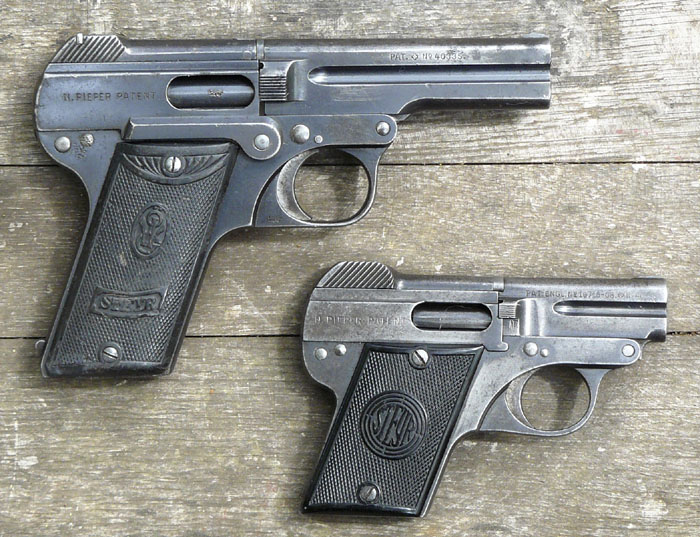 The 1908 Steyr Pieper Pocket Pistol