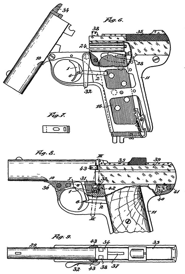 Illustration from Warnants British Patent ? 9379 of 1905