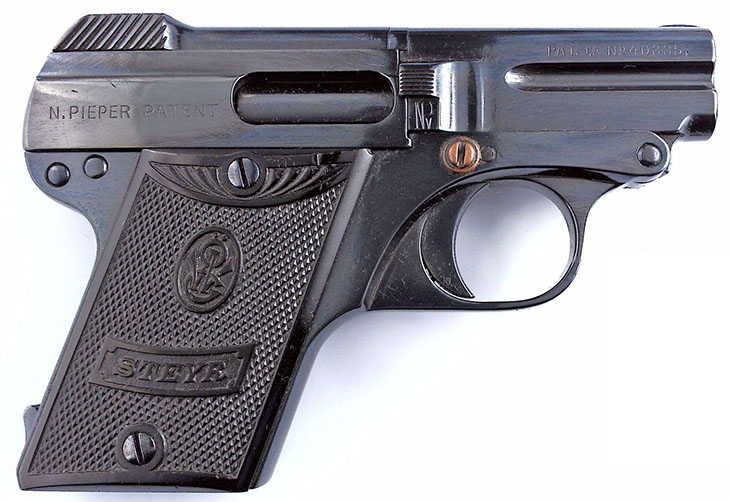 1909 Steyr-Pieper Pre-Series Pistol - Serial Number 2143