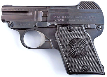 Third Variant: 1909 Steyr-Pieper Second Series Pistol, SN 120213A - Dr. Stefan Klein