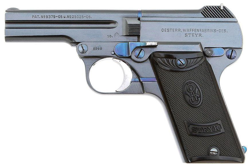 Model 1909 Steyr-Pieper - Serial Number 8948