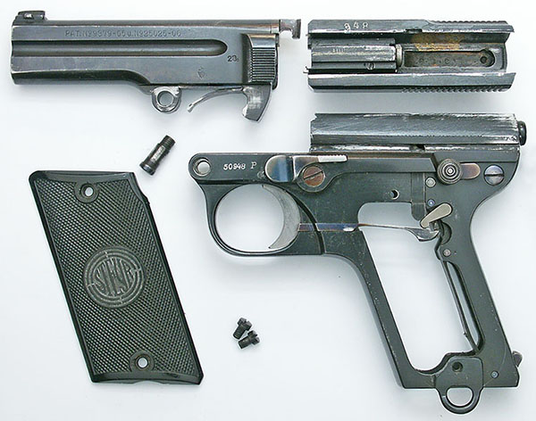 Model 1934 Steyr-Pieper 7.65mm - Serial Number 50948