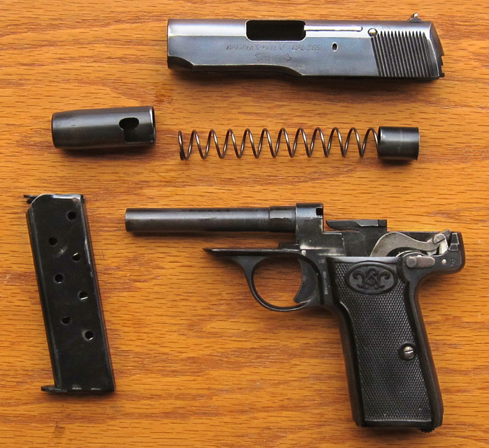 Components of Walther Model 4