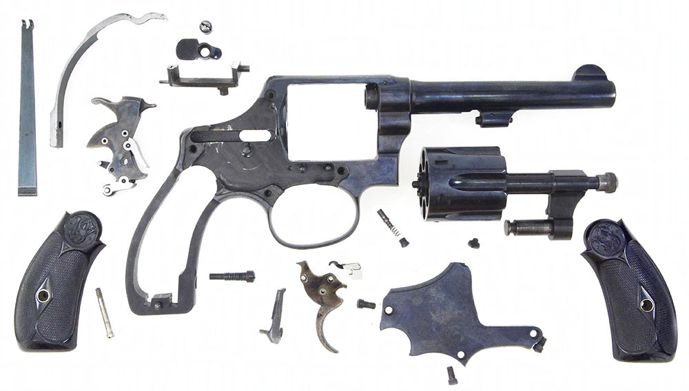 Smith & Wesson Model 1903 .32 Hand Ejector - First Change - SN 25593 - Disassembled