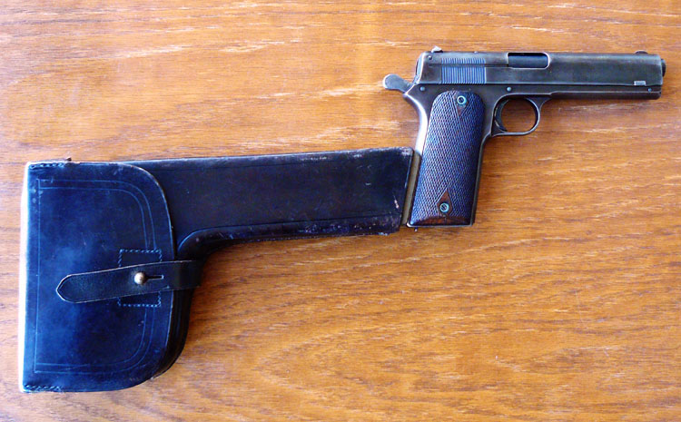 Model 1905 Colt .45 Automatic w/ shoulder stock