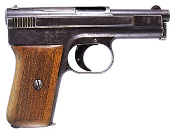 Mauser Model 1910 - SN 414 - Burgess Mason Collection