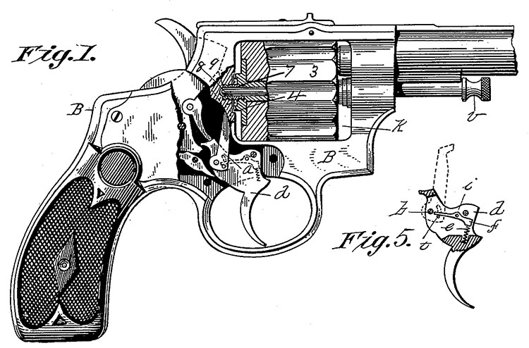 U.S. Patent 565245 - Patent Drawing