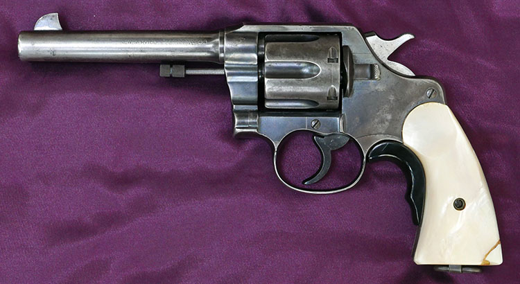 Colt New Service Revolver - chambered in .44 Special