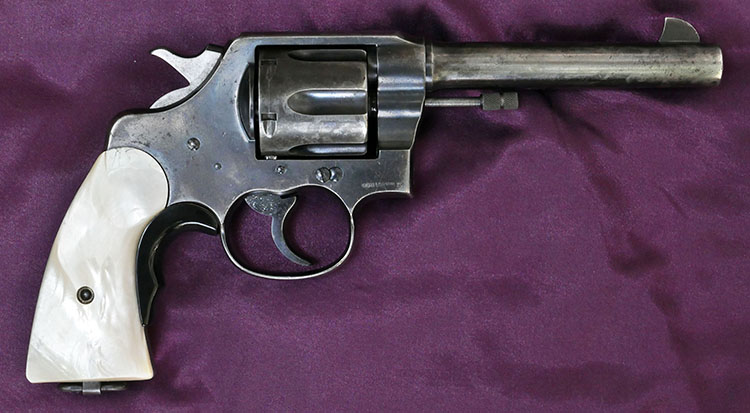 Colt New Service Revolver - chambered in .44 Special