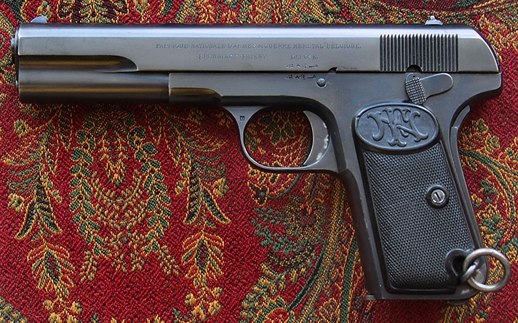 Model 1903 FN Browning Pistol, Serial Number 942