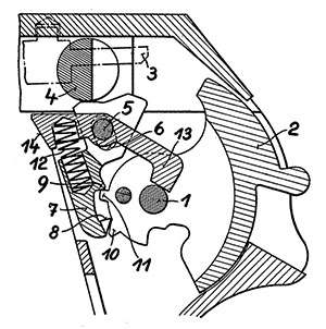 Late Seidel Patent Drawing - Patent No. 691840, filed 21 August 1938