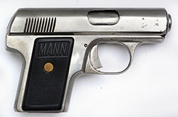 Mann 7.65mm Pistol - No SN