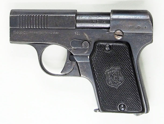 Second Model Francotte Pistol - Serial Number 1441