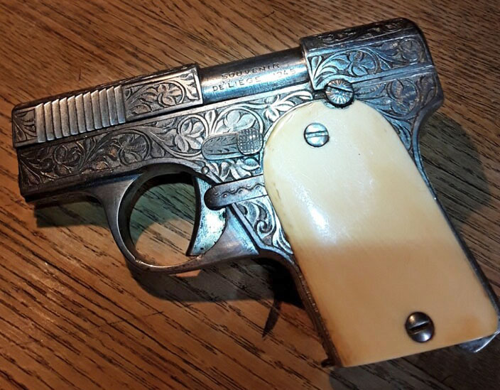 Engraved Second Model Francotte Pistol 