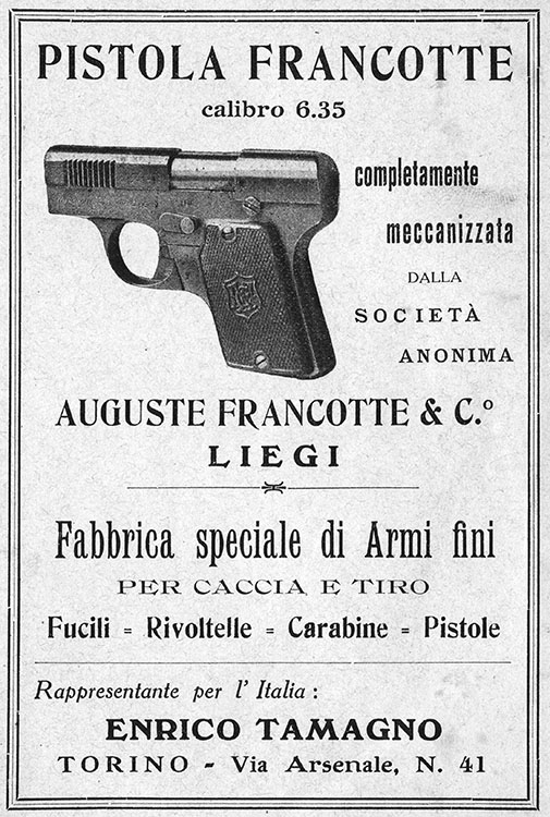 Italian advertisement - 1924