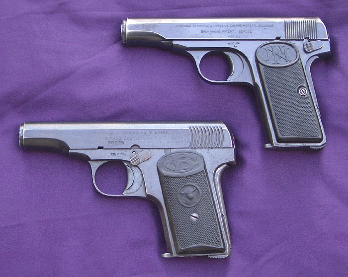 Browning 1910 and Bufalo, Left Side