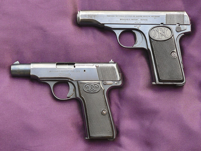 1910 Browning and Walther Model 4