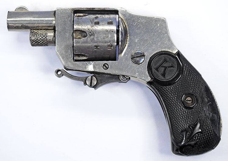 Kolb Baby Hammerless Revolver - Serial Number 475