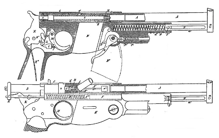 1892 Brauswetter patent drawing