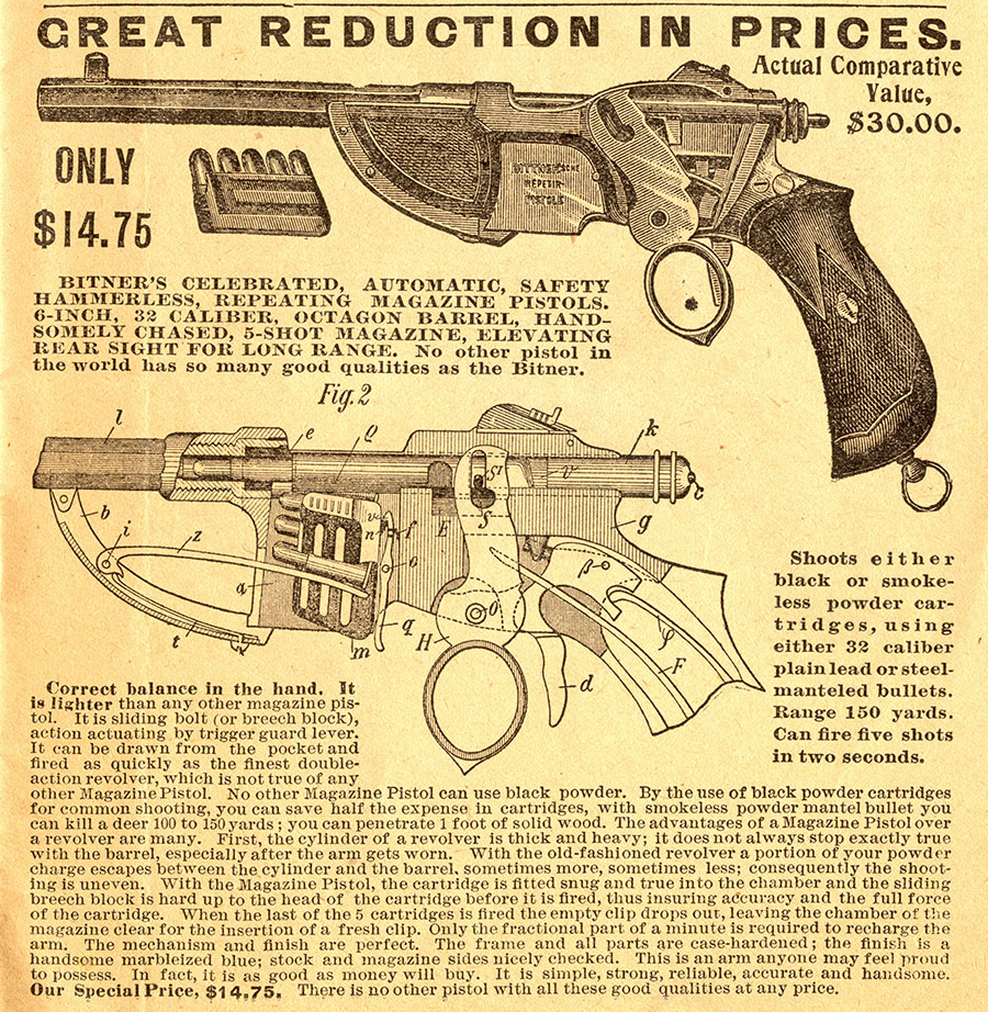 Advertisement from the Kirtland Brothers of New York Catalog - circa 1899-1900.