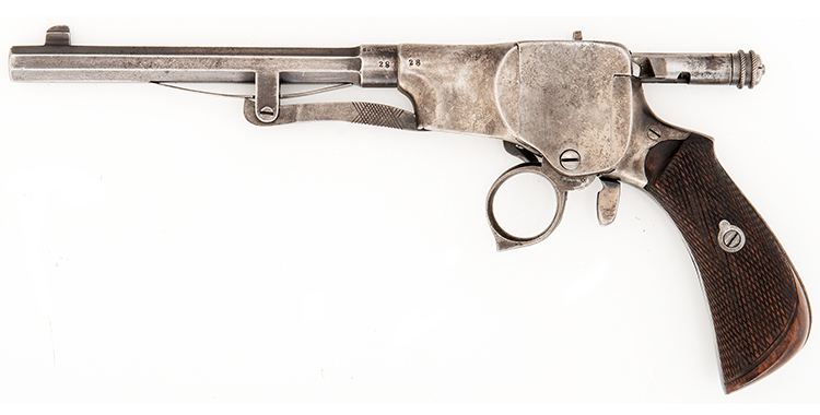 Passler & Seidl Repeating Pistol - 1887