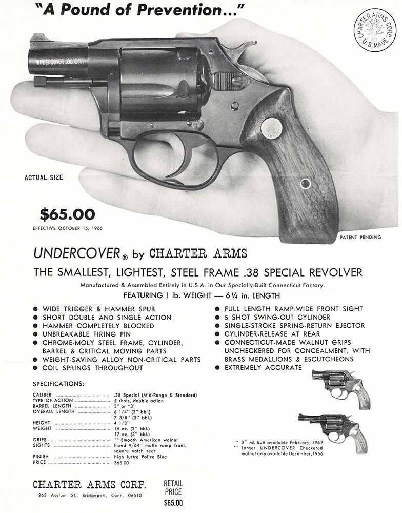 1966 Charter Arms Advertisement