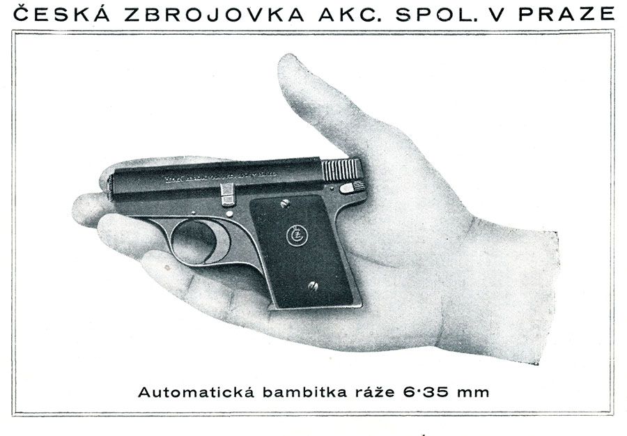 Page 1 of the Manual for the CZ-22 Pistol