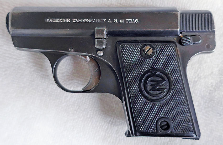 CZ-22 Pistol - SN 2576 - with German language inscription