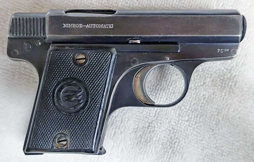 CZ-22 Pistol - SN 2576 - with German language inscription, marked NIMROD-AUTOMATIC