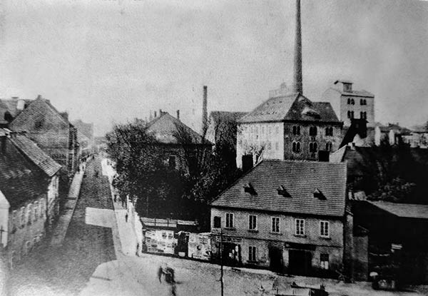 Halbmayrs Steam Mill in Pilsen