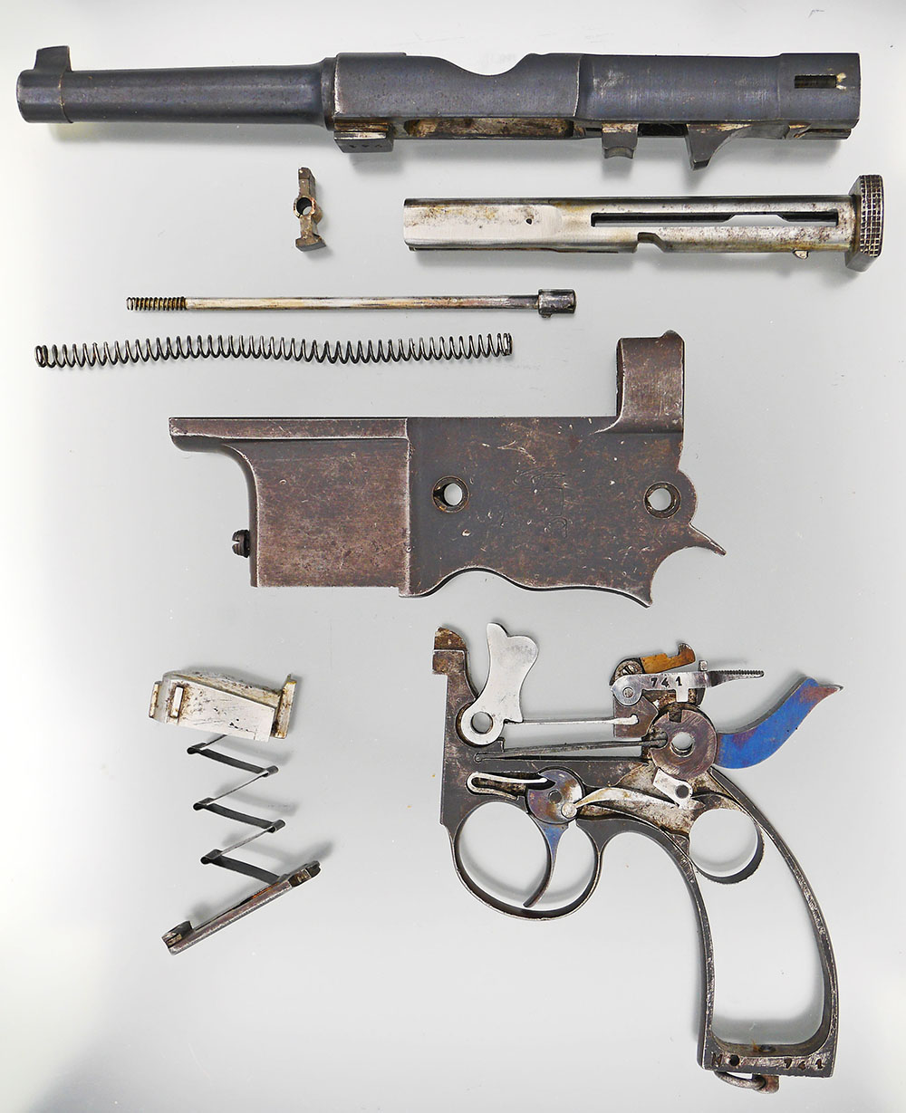 7mm Charola SN 10741 Disassembled
