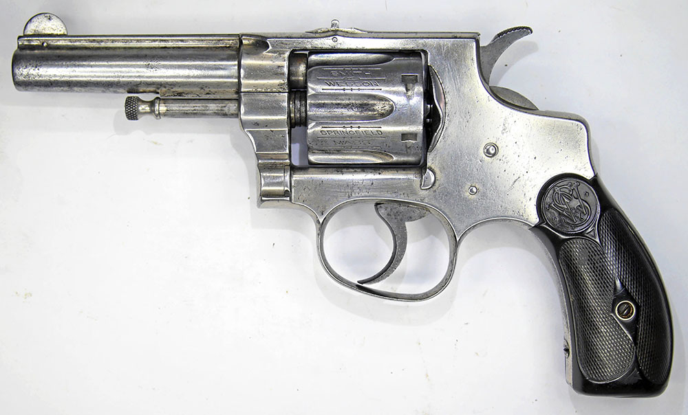 Smith & Wesson First Model .32 Hand Ejector, SN 6554, after cleaning and polishing