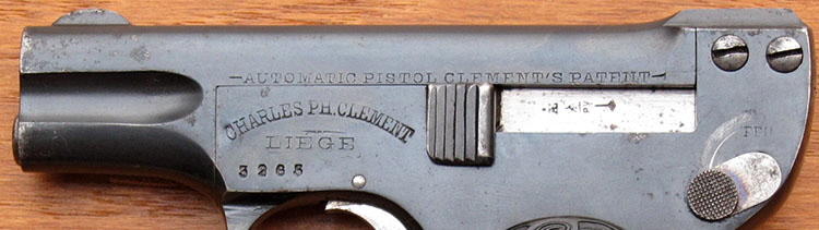 Clement Model 1903 - Type II - 5 mm - SN 3265