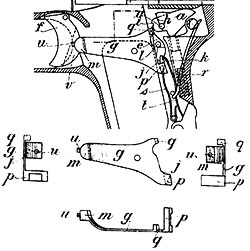 Austrian Patent 33467 composite patent drawing