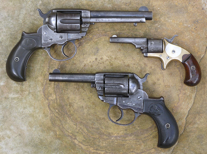 Three 1877 Model Colts