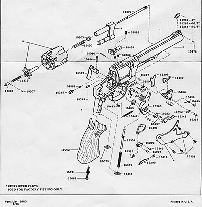 Crusader Exploded View Parts Diagram