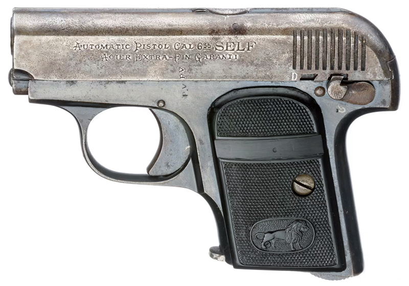 Erquiaga Pistol Branded SELF - SN 1