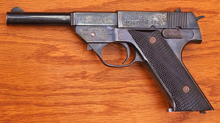 High Standard G-380 Pistol, serial number 2930