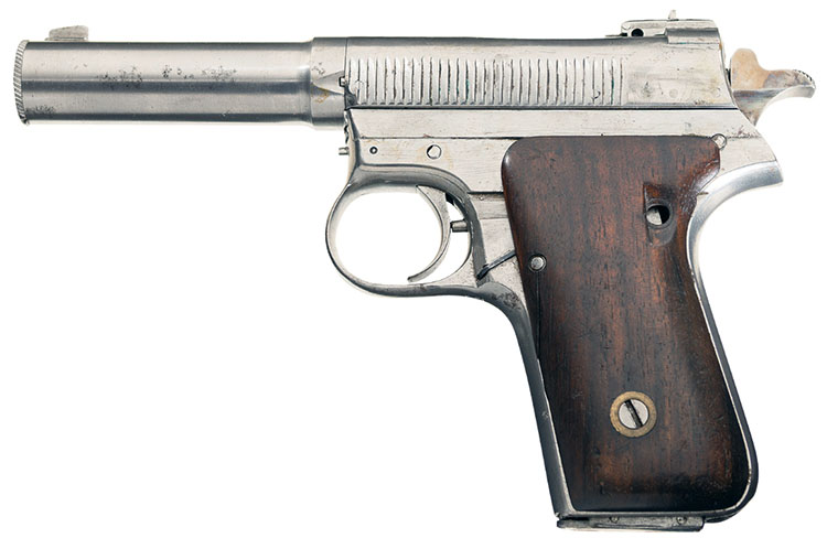 Grant Hammond .32 Caliber Pistol - Unserialled Prototype - photo courtesy Rock Island Auction