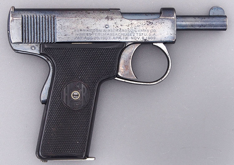 Harrington & Richardson .32 Caliber Self-Loading Pistol - Serial number 3833