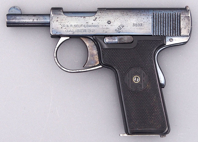 Harrington & Richardson .32 Caliber Self-Loading Pistol - Serial number 3833