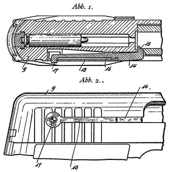 German Patent 437957 - Loaded Chamber Indicator