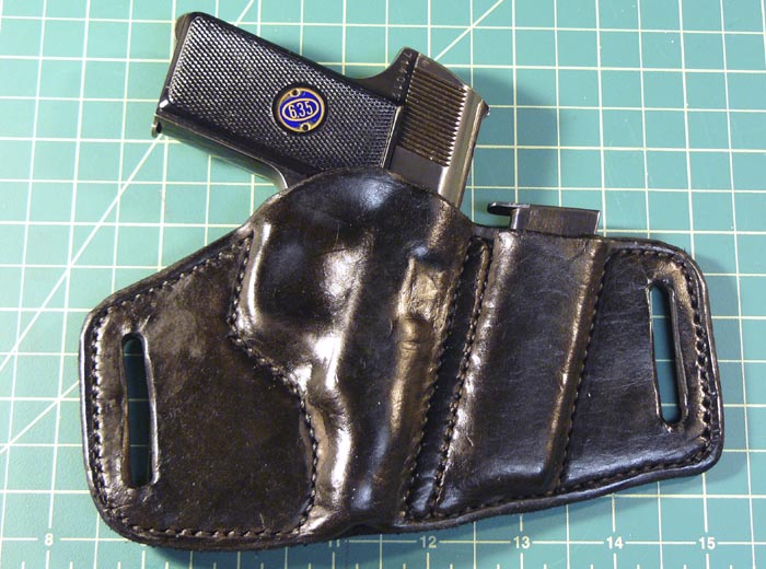 The finished holster