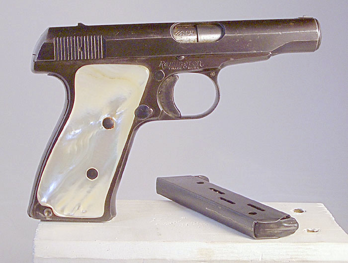 Remington 51 with pearl grips