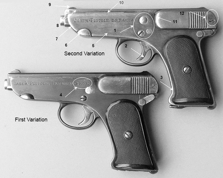 Jäger Pistol Variants