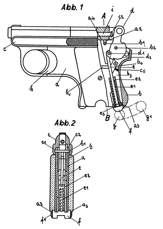 Illustration from German Patent 597020