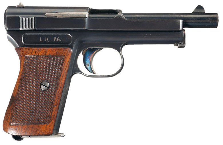 Mauser Model 1914, Serial Number 291 - photo courtesy Rock Island Auction